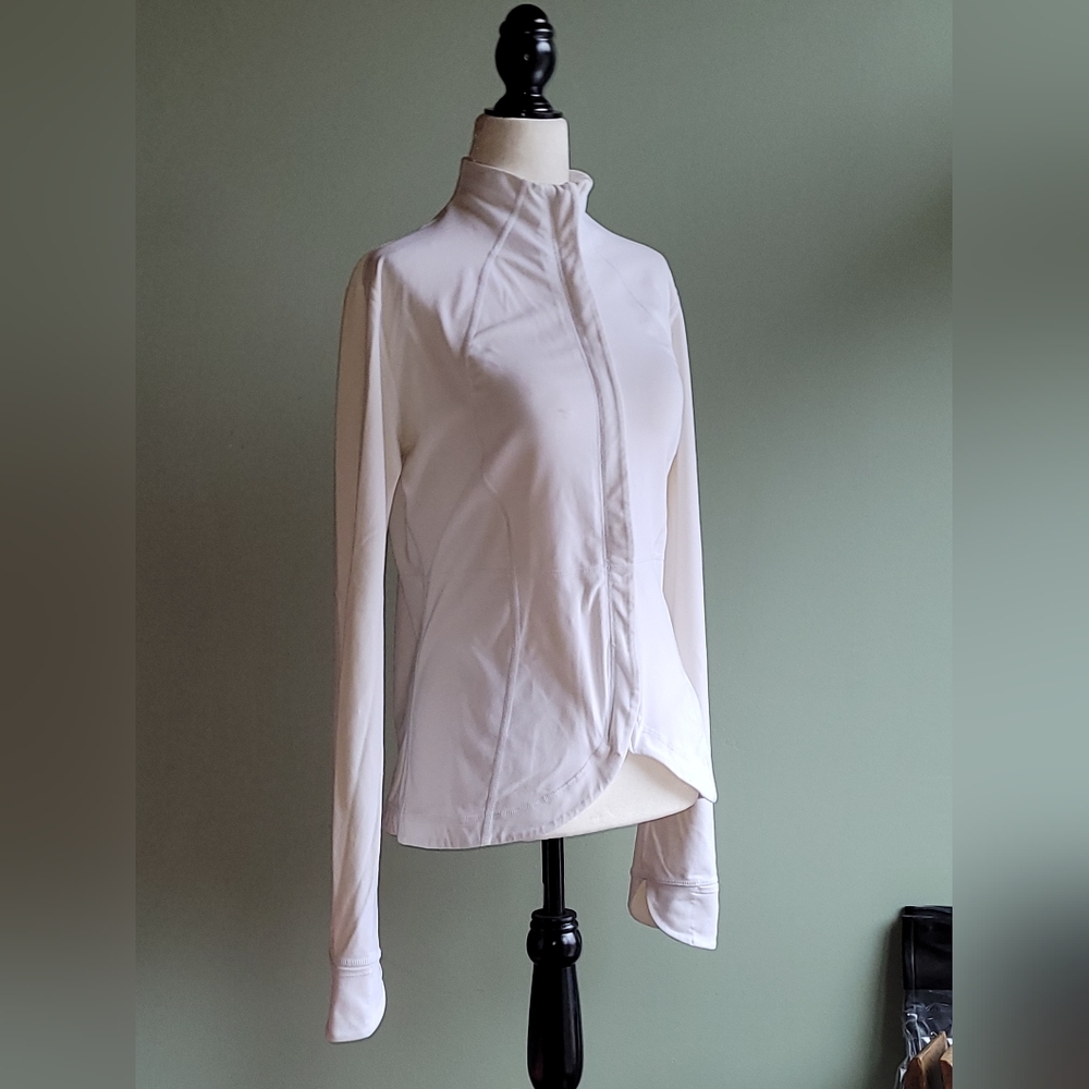 LULULEMON - Women’s White Zip-Front Performance Jacket